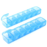 Weekly Pill Organizer, Portable 7 Day Daily Pill Box Case