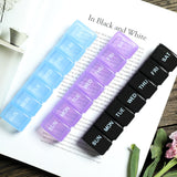 Weekly Pill Organizer, Portable 7 Day Daily Pill Box Case